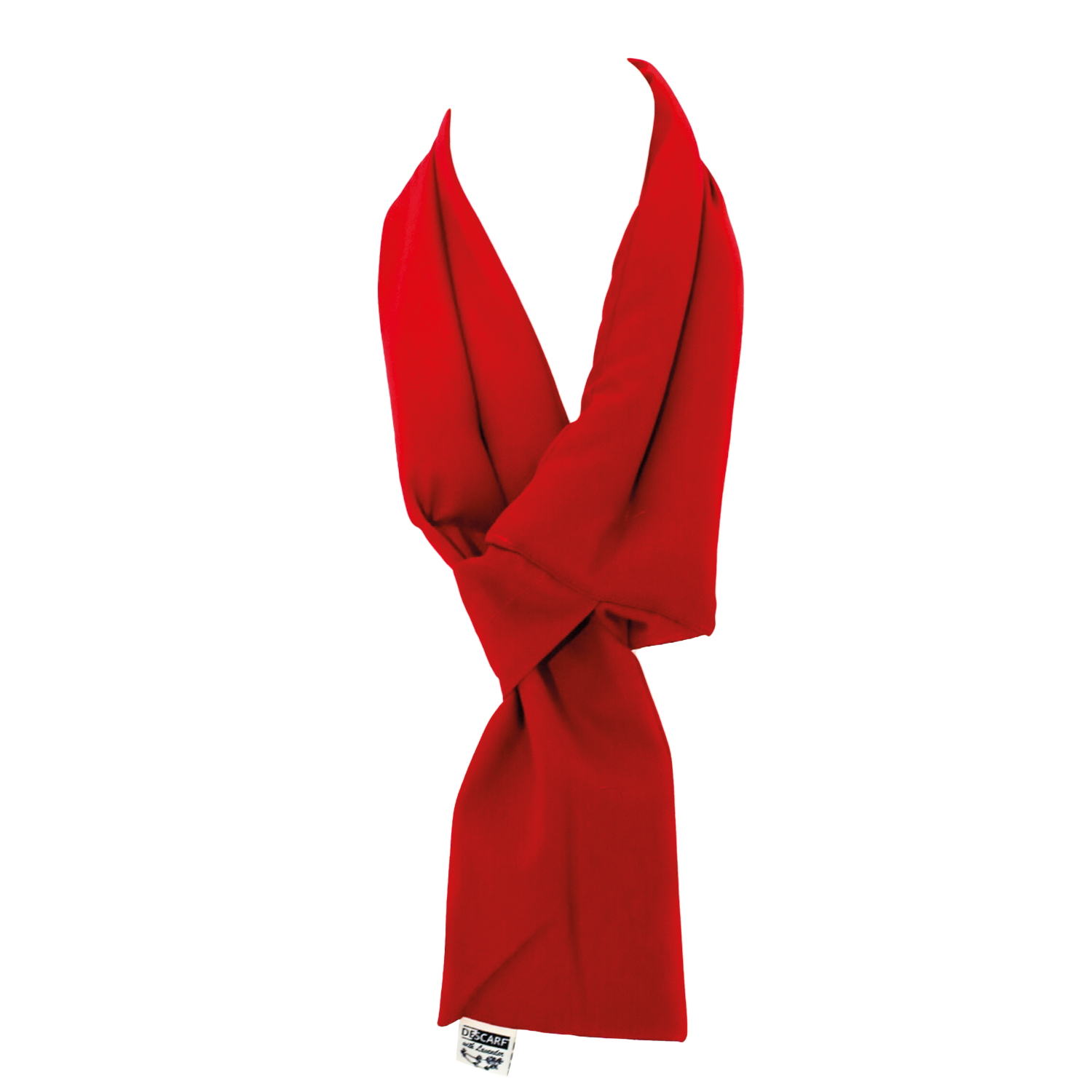 DeScarf warmtesjaal rood